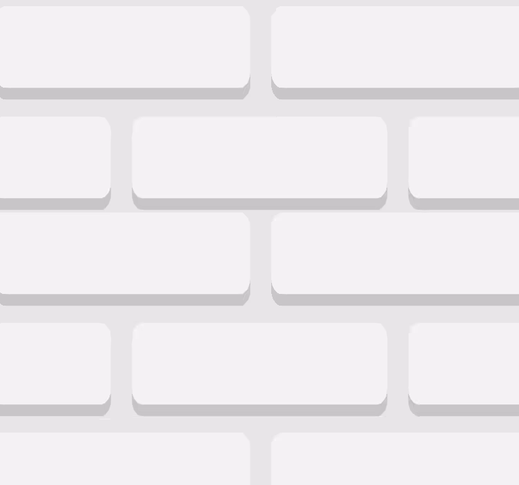 Tapet camera de zi cărămizi albe realiste - TenStickers