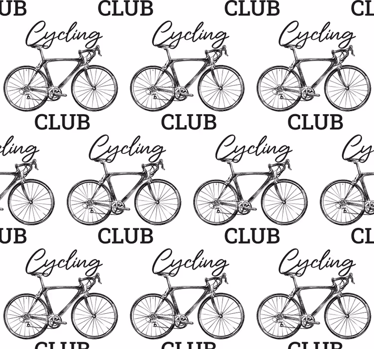 Tapet camera de zi club de ciclism - TenStickers