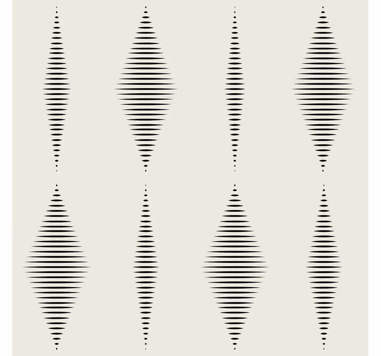 Geometric tapet rabaul ikat - TenStickers
