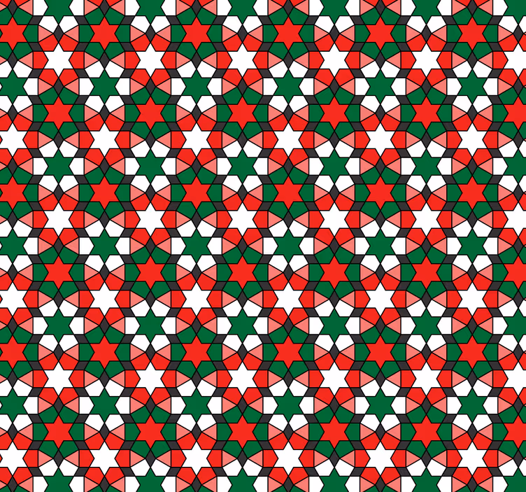 Tapet geometric modele geometrice - TenStickers