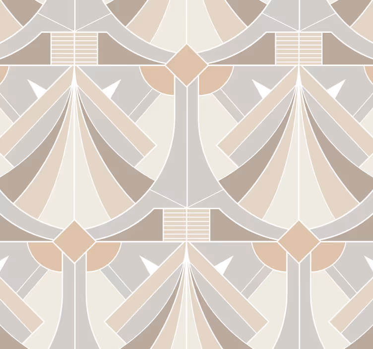 Tapet de intrare design geometric art deco - TenStickers
