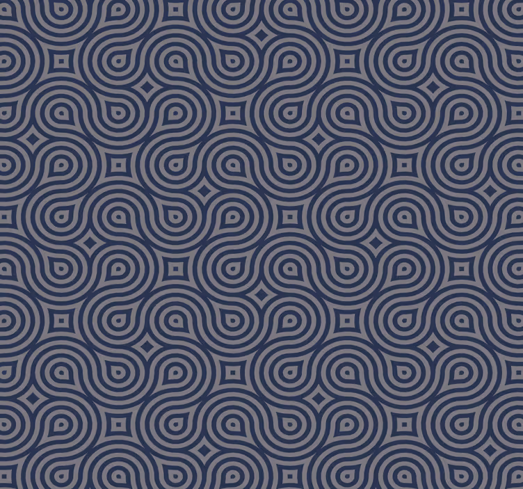 Tapet geometric seninătate geometrică - TenStickers