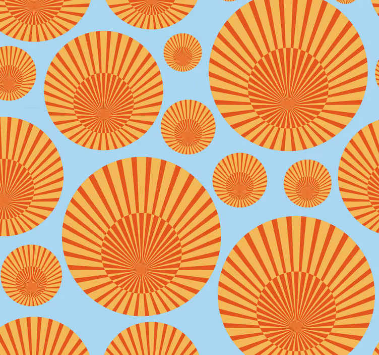 Tapet camera de zi soarele din anii '70 - TenStickers