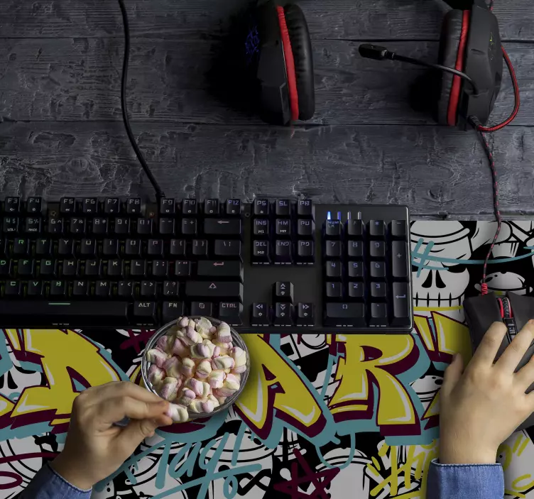 Graffiti personalizabil joc de mouse - TenStickers