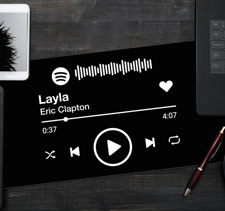 Spotify mouse personalizat - TenStickers