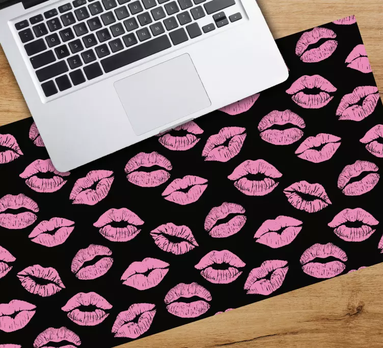 Buze roz mai multe mousepad-uri - TenStickers
