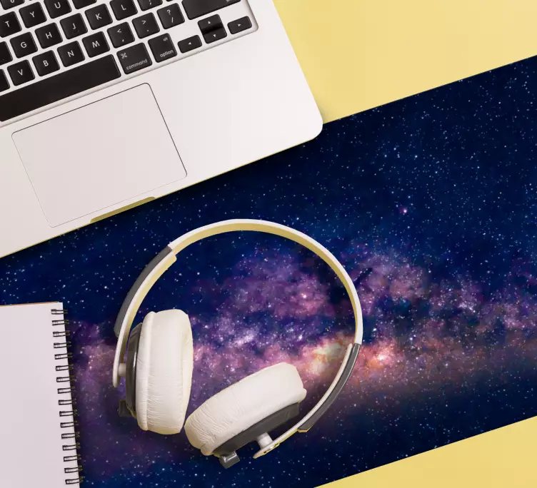 Mouse pad pentru jocuri calea lactee și cerul înstelat - TenStickers