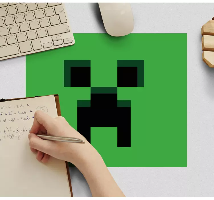 Creepers minecraft mouse pad pentru jocuri - TenStickers