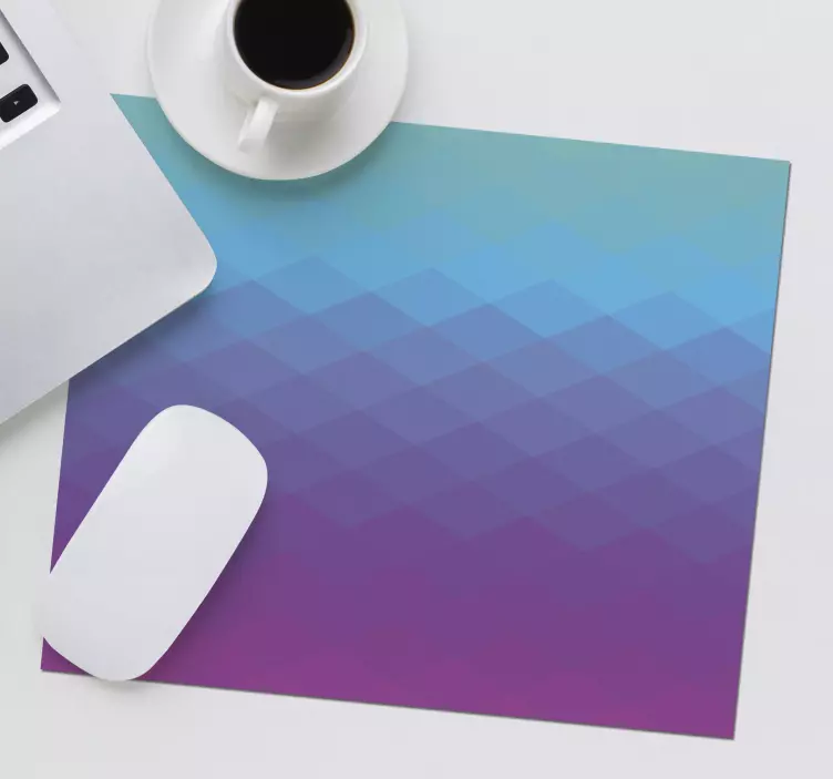 Mouse pad de modele și texturi unde de gradient geometric - TenStickers