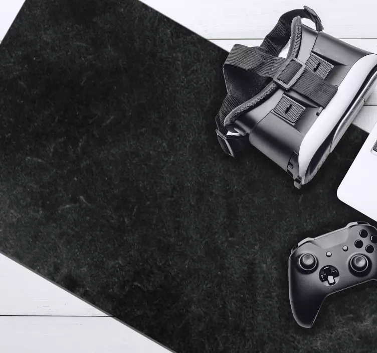 Tapet de mouse cu textură originală neagră - TenStickers