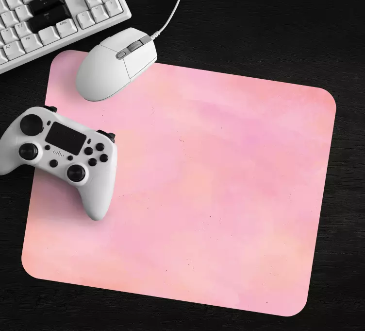 Pictura roz elegantă mouse pad original - TenStickers