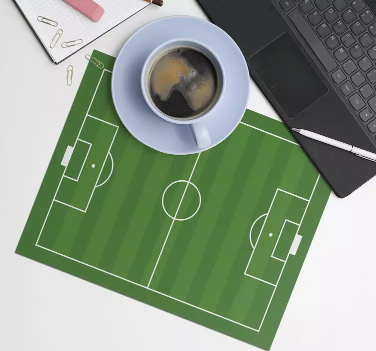 Teren de fotbal original mouse pad - TenStickers