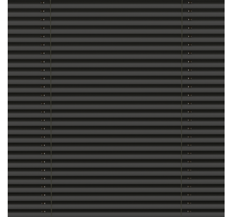 Rulou geam bucătărie jaluzele negre cu goluri - TenStickers