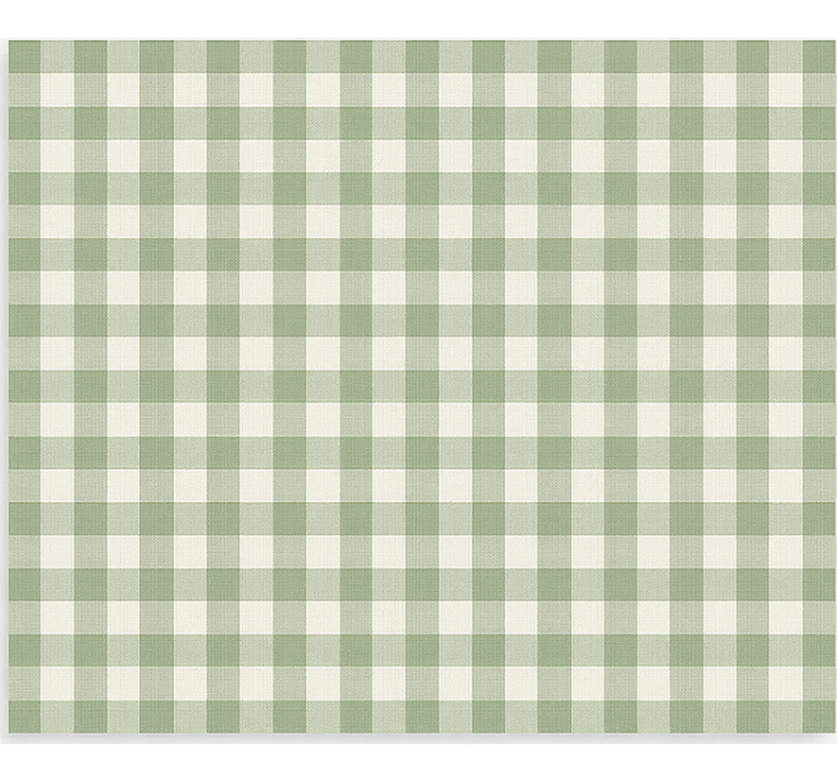 Rulou geam bucătărie model de pânză verde - TenStickers