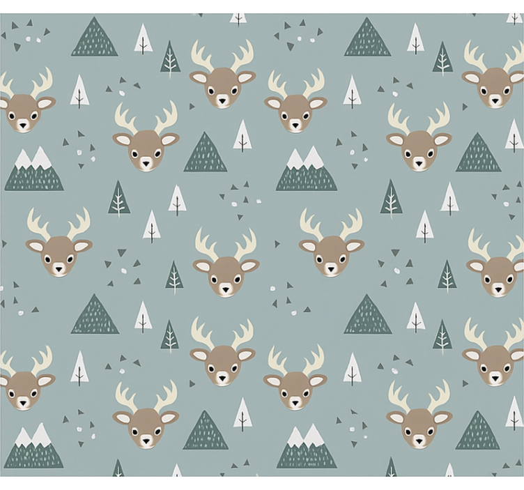 Rulou geam pentru copii design nordic drag - TenStickers