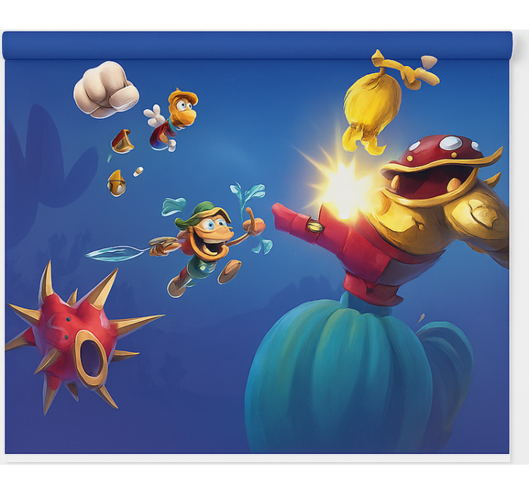 Jaluzele cu rolete Geek ciocnire de bătălii în jocuri - TenStickers