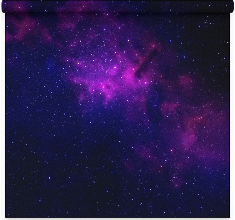 Rulou geam tineret stea galactică violetă - TenStickers