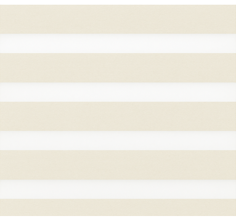 Rulou geam cantină dungă alb-gălbuie - TenStickers