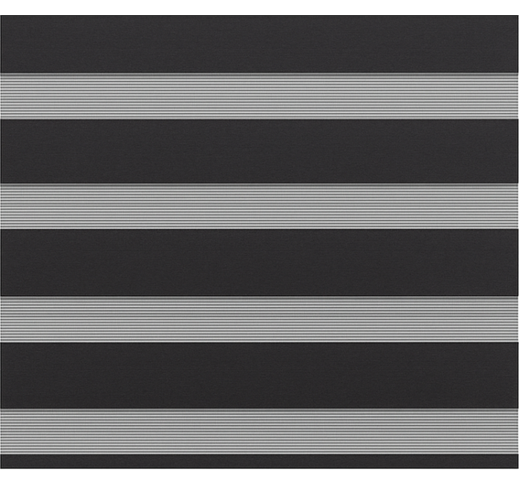 Rulou geam birou protecție solară neagră trendy - TenStickers