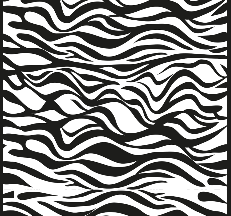 Rulou geam birou model dungi zebra - TenStickers