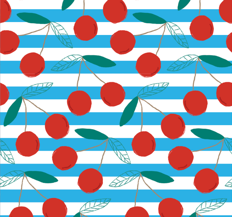 Rulou geam bucătărie model fructe abstracte - TenStickers