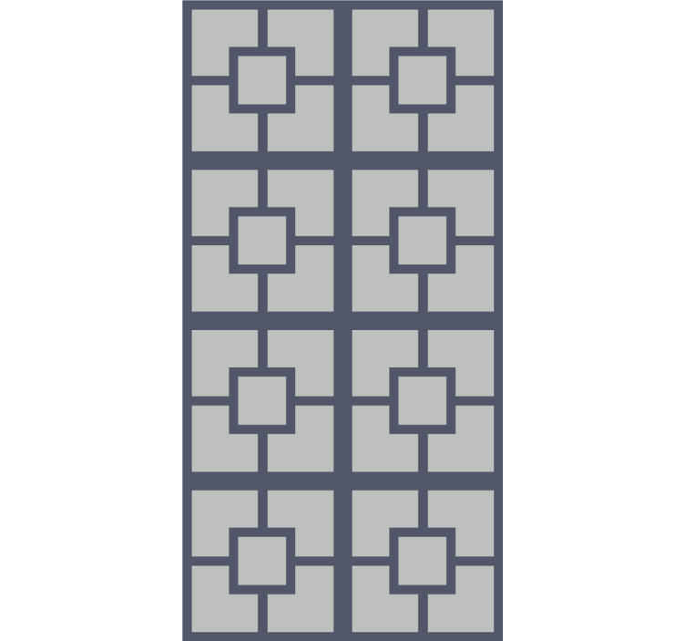 Rulou geam birou model pătrat - TenStickers