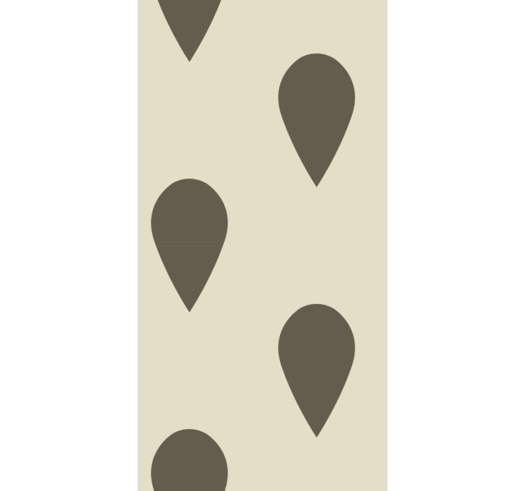 Rulou geam birou cu model geometric - TenStickers