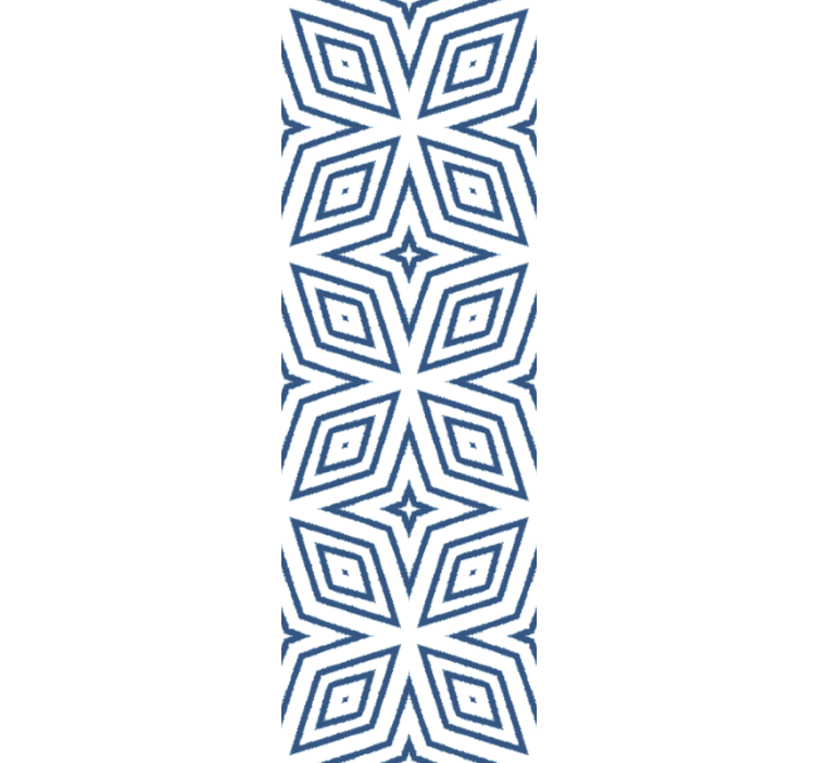 Rulou geam birou diamante din iută imitație lucrate manual - TenStickers