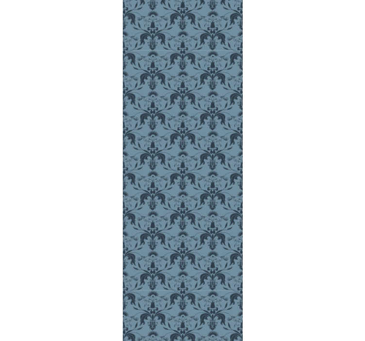 Rulou geam birou forme florale - TenStickers