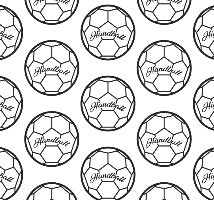 Rulou geam tineret model handbal - TenStickers