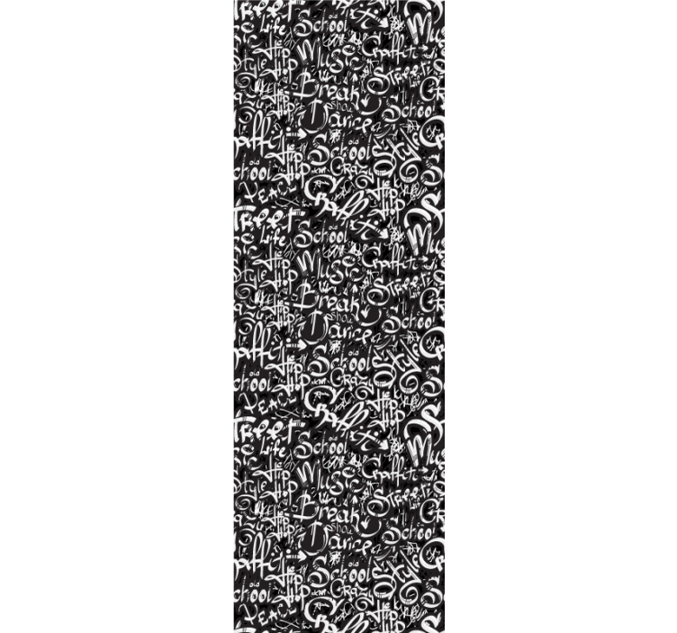 Rulou geam tineret design etichete graffiti - TenStickers