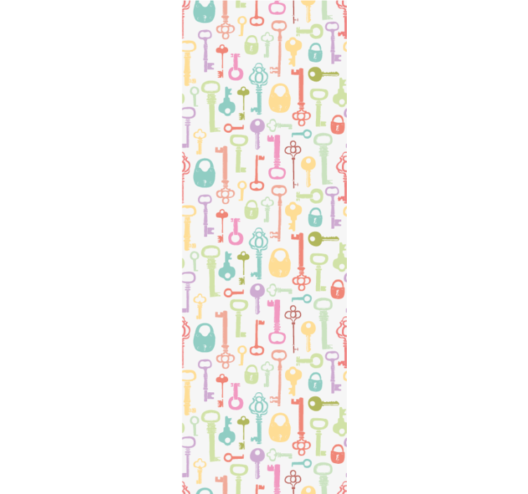 Rulou geam tineret chei colorate - TenStickers