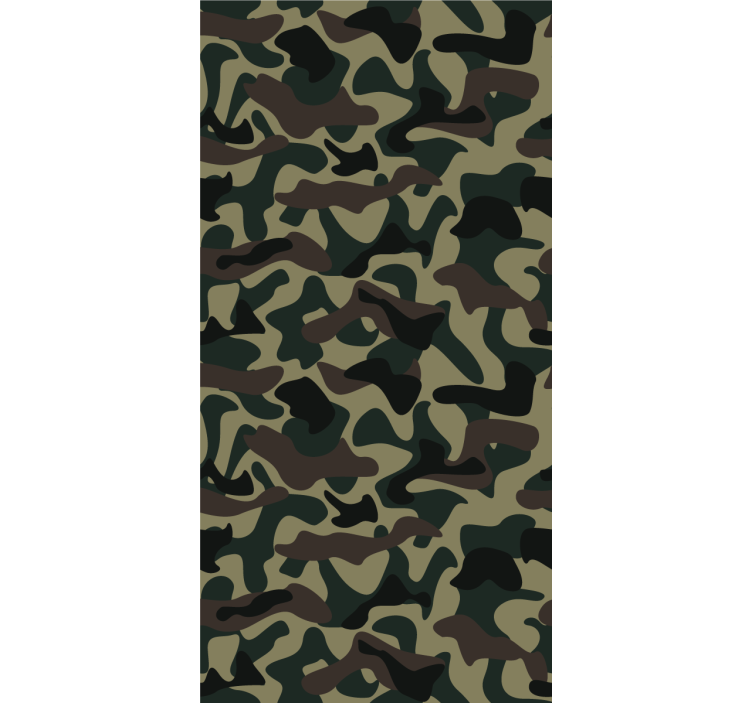 Rulou geam tineret model militar - TenStickers
