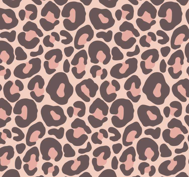 Rulou geam tineret imprimeu leopard roz - TenStickers