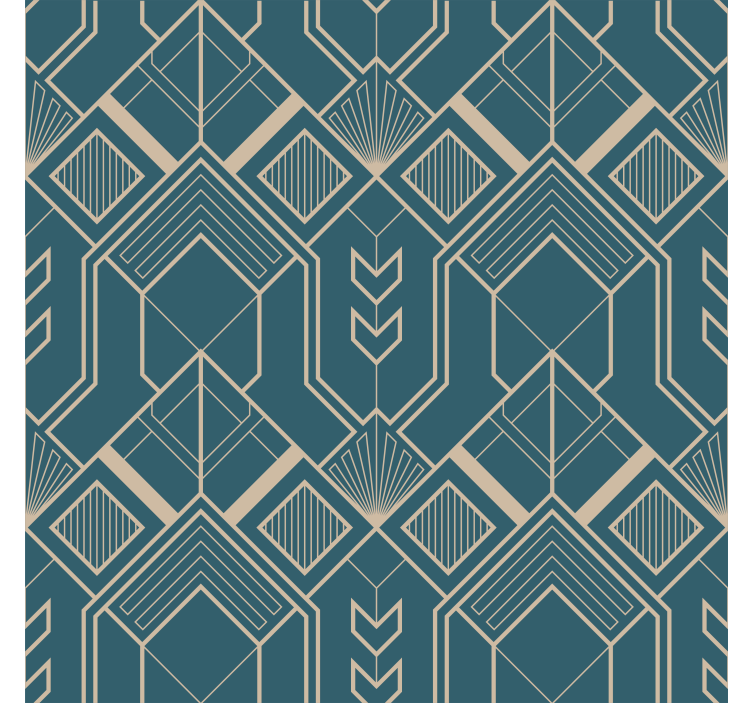 Rulou geam modern cu motiv stilat și elegant - TenStickers