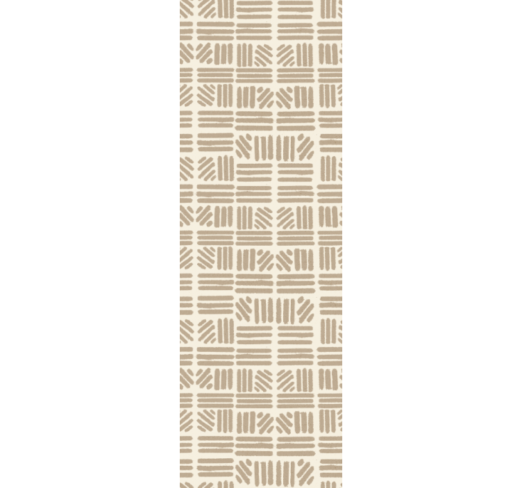 Rulou geam modern cu modele de linii geometrice - TenStickers