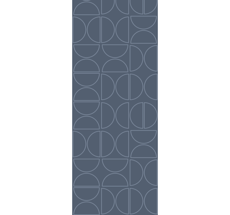 Rulou geam modern cu model geometric gri - TenStickers
