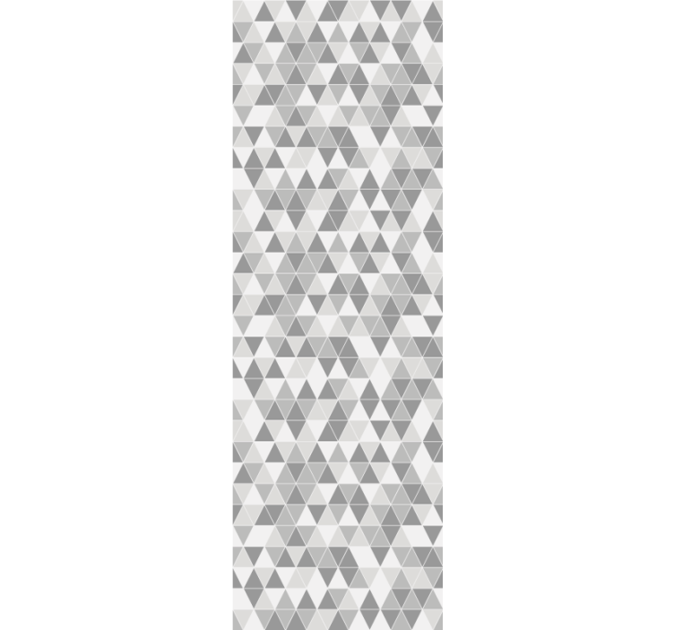 Rulou geam modern variație de nuanțe gri minimaliste - TenStickers