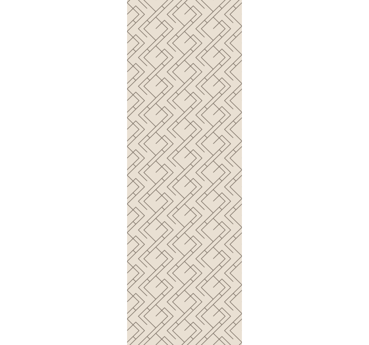 Rulou geam modern design stil mijlocul secolului - TenStickers