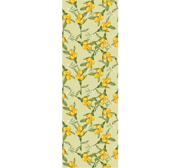 Rulou geam modern model lămâi tropicale de vară - TenStickers