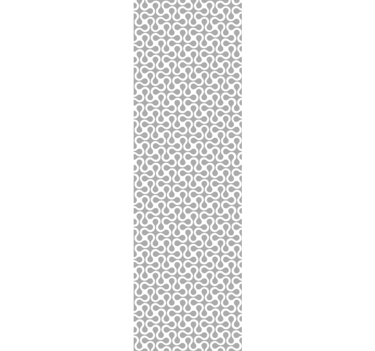 Rulou geam modern twister alb modern - TenStickers