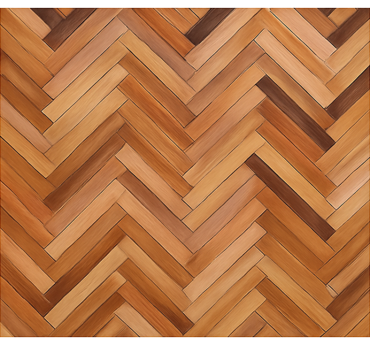 Rulou geam texturi parchet classic stejar în zigzag - TenStickers