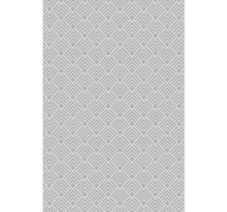 Rulou geam gri cu linii gri deschis în zigzag - TenStickers