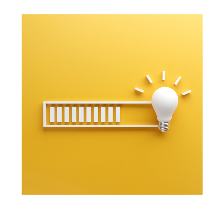 Rulou geam galben idee galbenă în mișcare - TenStickers
