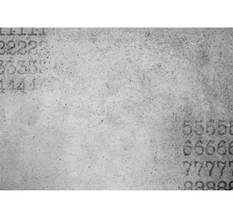 Rulou geam gri textură piatră numerică - TenStickers