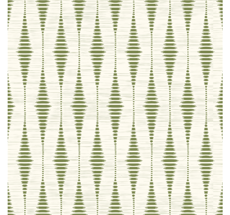 Rulou geam modern ikat verde mușchi - TenStickers