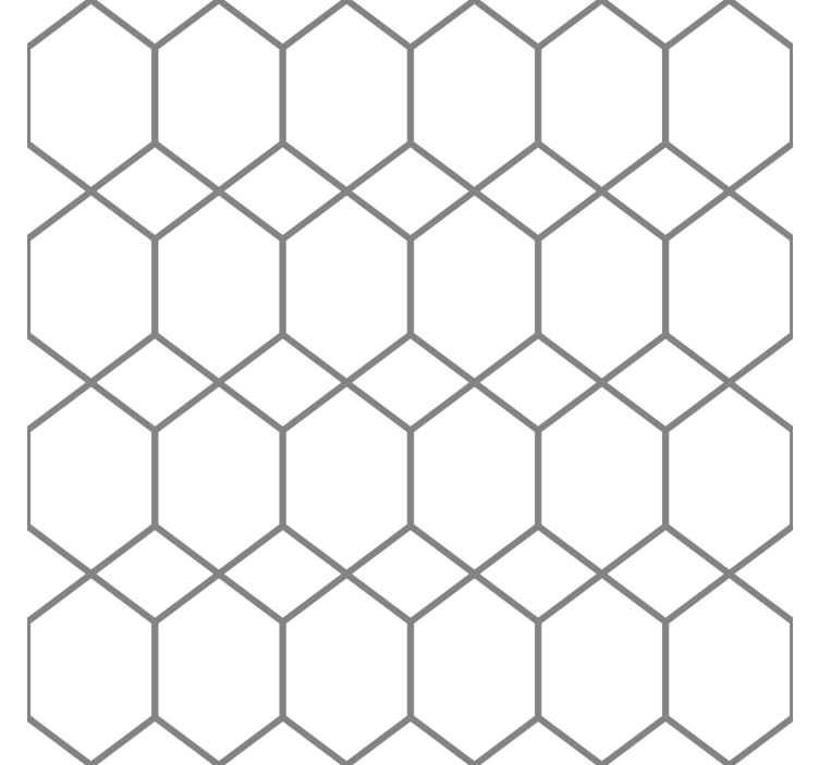 Rulou geam modern cu model împletit - TenStickers