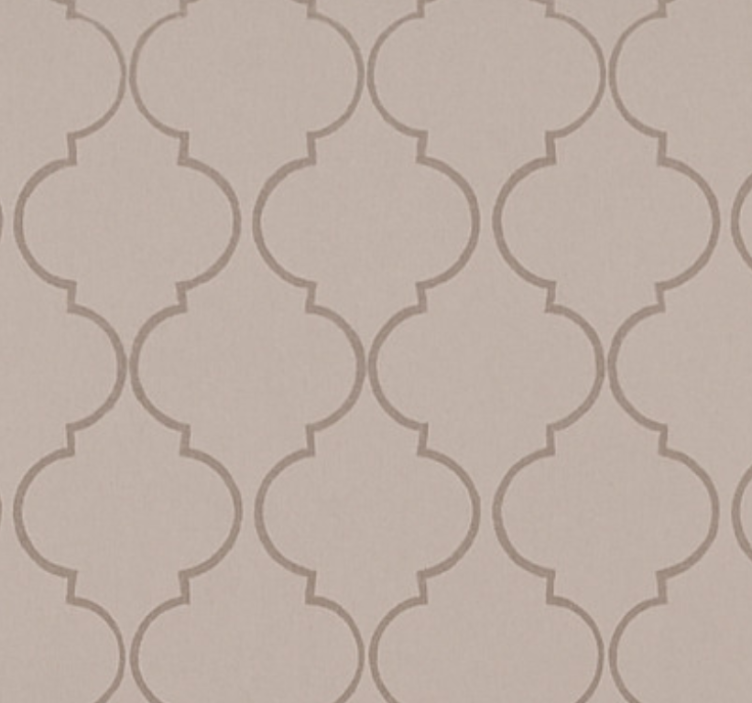 Rulou geam modern efect textil in lină taupe - TenStickers