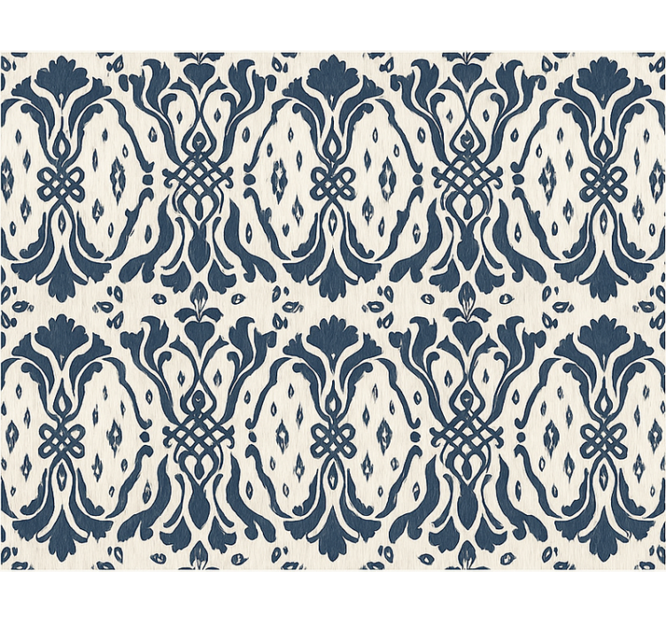 Rulou geam modern cu ornamente negre vintage - TenStickers