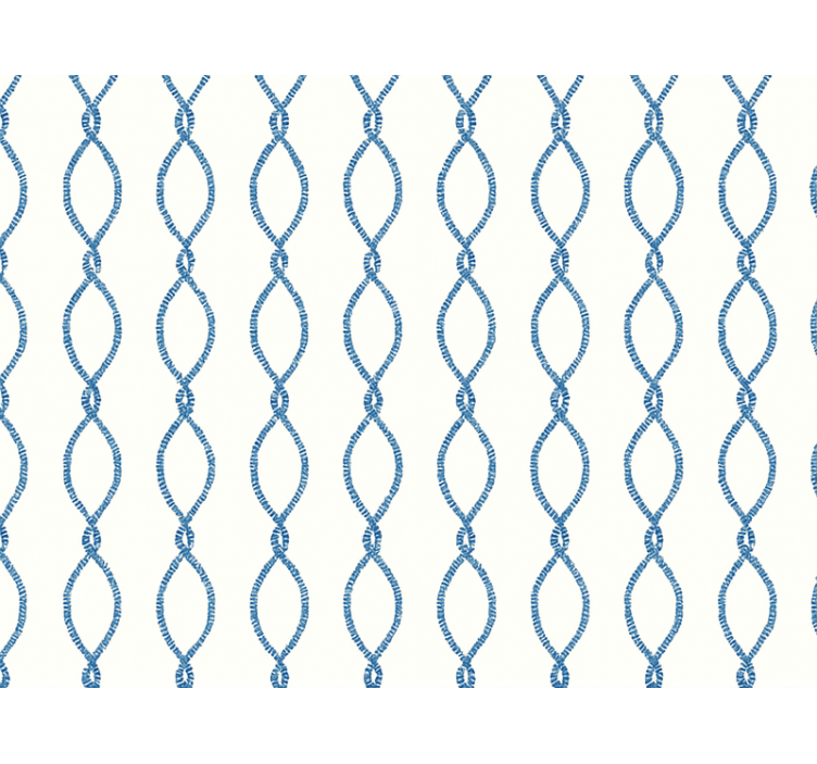 Rulou geam modern design albastru elegant - TenStickers